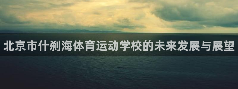北京市什刹海体育运动学校的未来发展与展望