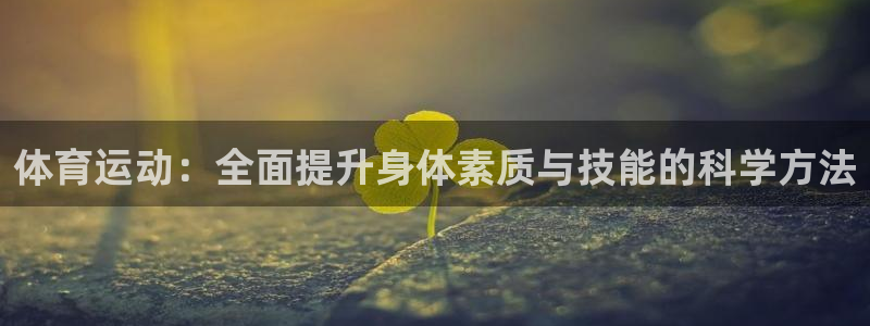 体育运动：全面提升身体素质与技能的科学方法