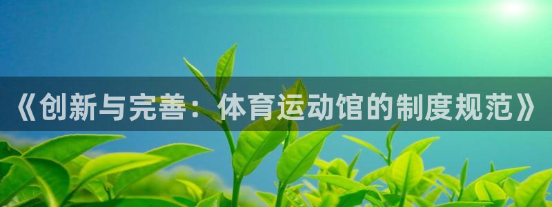 《创新与完善：体育运动馆的制度规范》